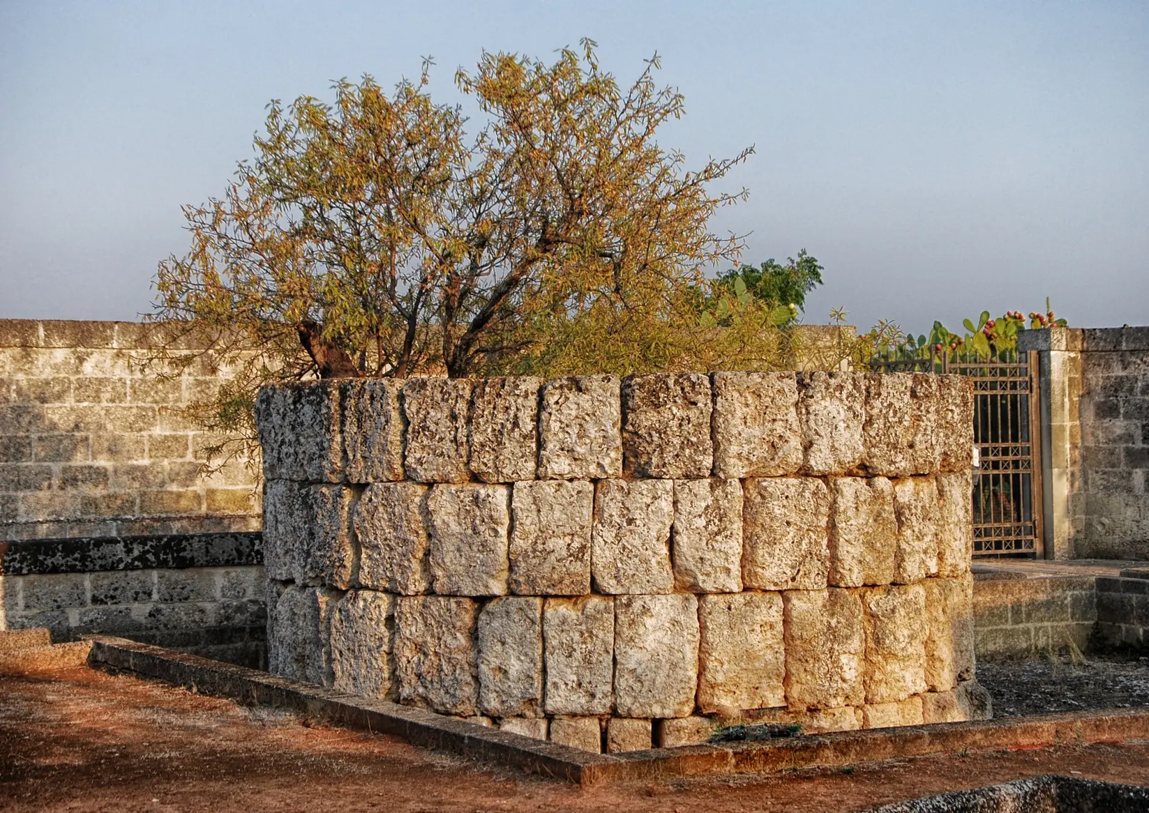 Fonte Pliniano in the archaeological park of Manduria