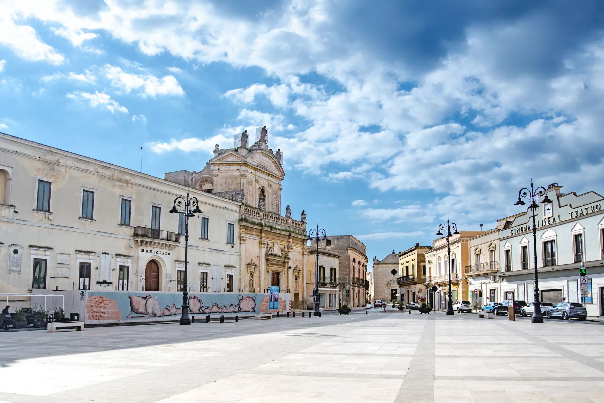 Piazza Garibaldi in Manduria